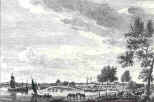 Pannerdens kanaal in de 18e eeuw